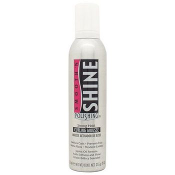 Smooth 'N Shine Polishing - Curling Mousse Strong Hold - 9 oz (255g)