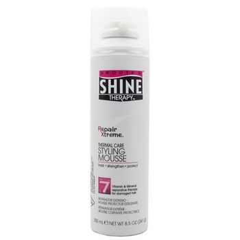 Smooth 'N Shine Therapy - Repair Xtreme - Thermal Care Styling Mousse - 8.5 oz (241g)