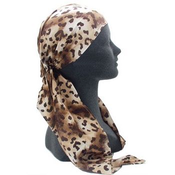 Susan Daniels - Scarf Headband (1) - Brown Giraffe