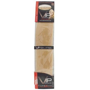 Unique VIP Collection - Tapex - Remy Human Hair Extensions - Full Set (4 Sheets) - Very Light Auburn (Color: 26)