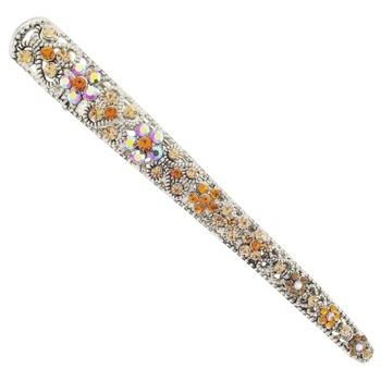 Karen Marie - Filigree Floral Jaw Clip - Gold (1)