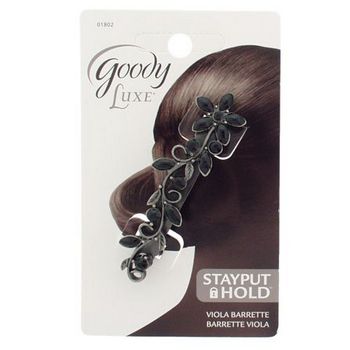 Goody - Luxe - Viola Barrette - Black (1)