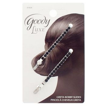 Goody - Luxe - Greta Bobby Slides - Onyx (Set of 2)