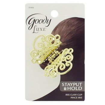 Goody - Luxe - Iris Claw Clip - Gold (1)