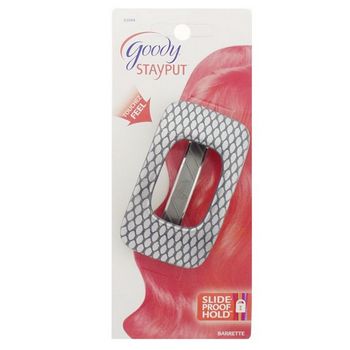 Goody - StayPut Animal Print Barrette - Silver (1)