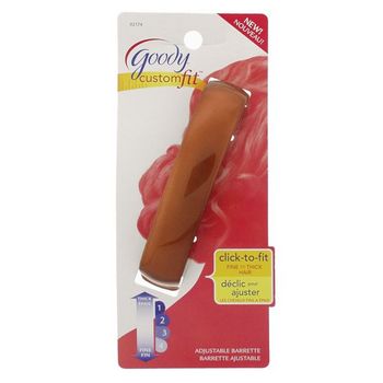 Goody - Custom Fit - Adjustable Barrette - Copper (1)