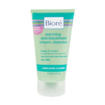 Biore - Warming Anti-blackhead Cream Cleanser - 6.25 oz.