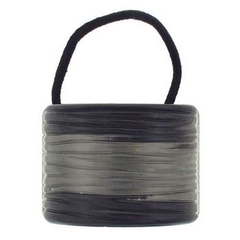 Evita Peroni - Dayna Pony Cuff - Black (1)