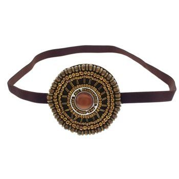 SBNY Accessories - Mayan Inspired Beaded Bandeau