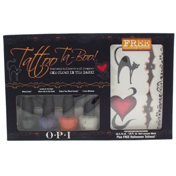 O.P.I. - Halloween Tattoo Taboo - Mini Sampler + FREE GIFT!