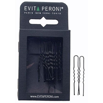 Evita Peroni - Cottie Hair Pin - Black (Set of 36)
