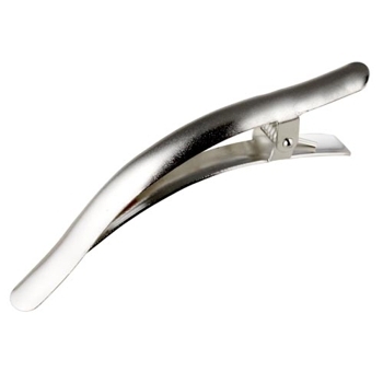 Evita Peroni - Pearl Pelican Clip - Silver (1)