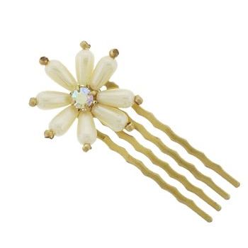 Evita Peroni - Milana Comb - Gold Hue (1)