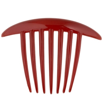 Evita Peroni - Johanna French Comb - Dark Red (1)