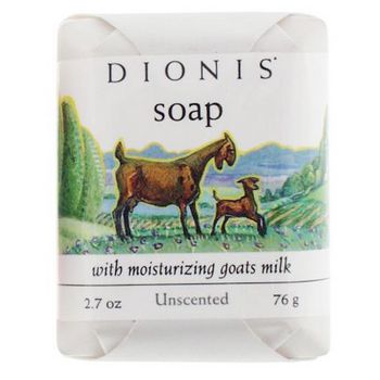 Dionis - Soap w/Moisturizing Goats Milk - Unscented 2.7 oz