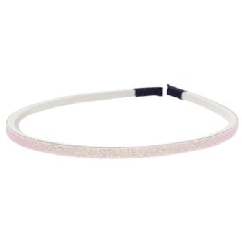 HB HairJewels - Lucy Collection - Skinny Glitter Headband - Light Pink