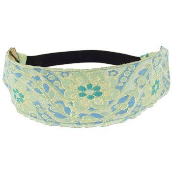 HB HairJewels - Lucy Collection - Indian Tapestry Bandeau - Mint (1)