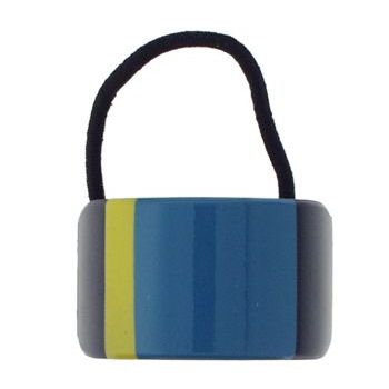 Evita Peroni - Zelda Pony Elastic - Meterorite Blue (1)