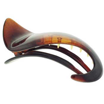 Smoothies - Curly French Twist Clamp - Tort