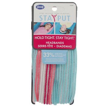 Goody Girls - Stayput Headbands - Aqua (Set of 2)