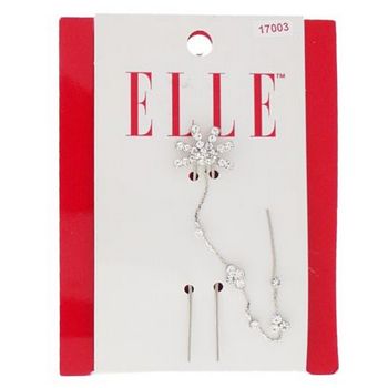 Elle & Elle Girl - Starburst French Pin - White (1)