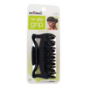 Scunci - No Slip Grip - Classic Claw Clip - Black