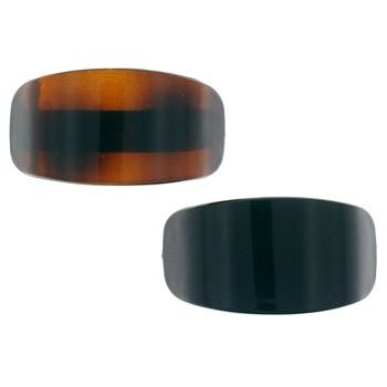 Scunci - Pony Barrettes - 2pk Black & Tort