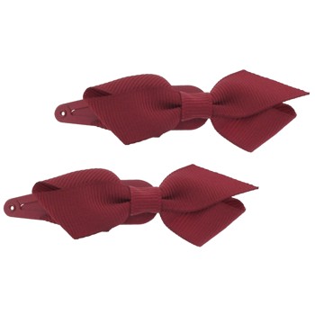 Smoothies - Bow Sleep Clips - Red