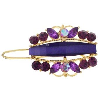 Medusa's Heirlooms - Majestic Enamel Glass Clip - Amethyst (1)