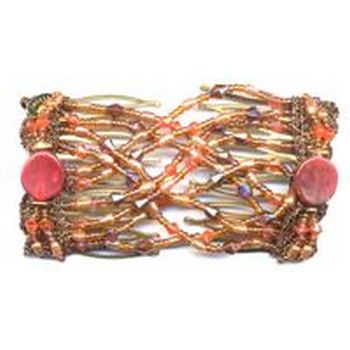 Evita Peroni - Carmen Comb - Venetian Copper - Connected Copper Comb