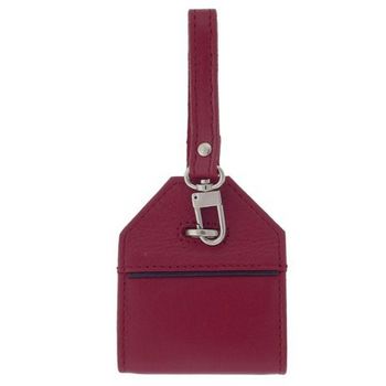 Alicia Klein - Luggage Tag - Pomegranate Leather