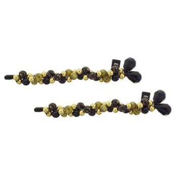 Evita Peroni - Beth Bobby Pins - Black Moon (2)