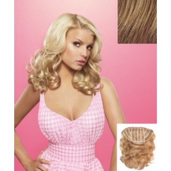 HairDo -  18inch Wavy Vibralite Synthetic Extensions (Color: R29S Glazed Strawberry)