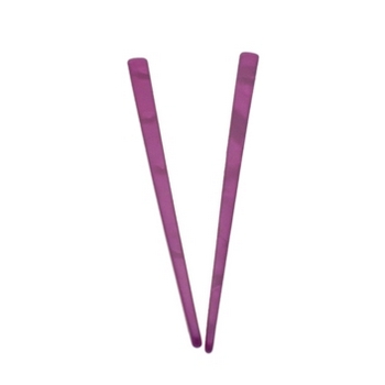 France Luxe - Pearl Brights Hair Sticks - Plum (Set of 2)