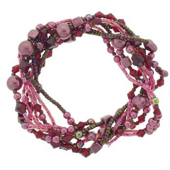 Evita Peroni - Kimberly Pony Twist - Ruby Red (1)