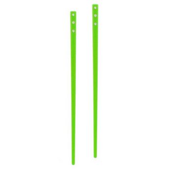 HB HairJewels - Lucy Collection - Crystal Encrusted Hairsticks - Lime (Set of 2)