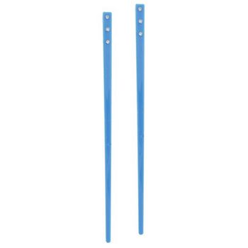HB HairJewels - Lucy Collection - Crystal Encrusted Hairsticks - Sky Blue (Set of 2)