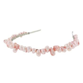 Balu - Headband w/Pearls - Pink (1)