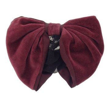 Evita Peroni - Coraline Snood - Ruby Wine (1)