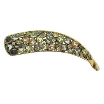 Evita Peroni - Cathia Pony Clip - Peridot (1)