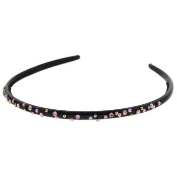 HB HairJewels - Lucy Collection - Rhinestone & Gold Studded 3/16