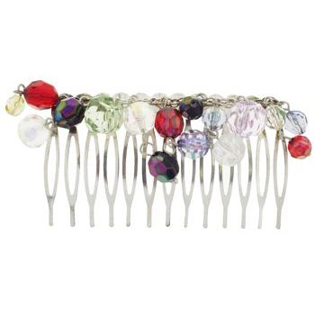 HB HairJewels - Lucy Collection - Dangling Bead Comb Large - Moscow (1)