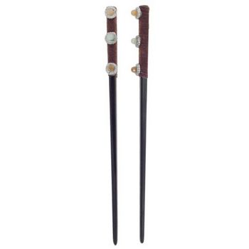 HB HairJewels - Cheyenne Hairsticks - Dark Brown