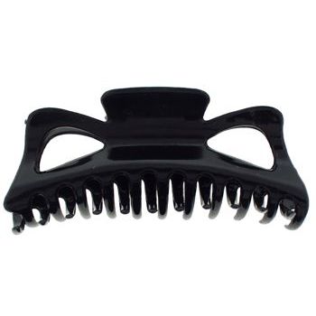 HB HairJewels - Lucy Collection - Extra Large Claw Clip - Black (1)