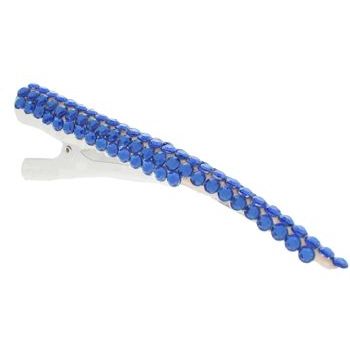 HB HairJewels - Lucy Collection - Jewel Flash Condor Clip - Royal Blue (1)