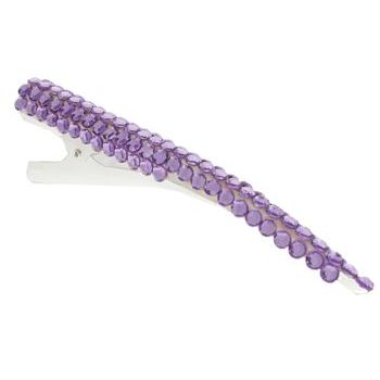 HB HairJewels - Lucy Collection - Jewel Flash Condor Clip - Lavender (1)