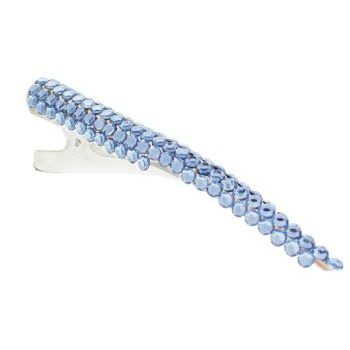 HB HairJewels - Lucy Collection - Jewel Flash Condor Clip - Sky Blue (1)