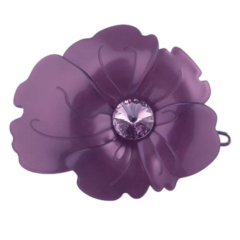 Evita Peroni - Darcy Clip - Light Amethyst