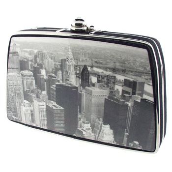 Karen Marie - Boutique Bags - New York Skyline Metal Purse (1)