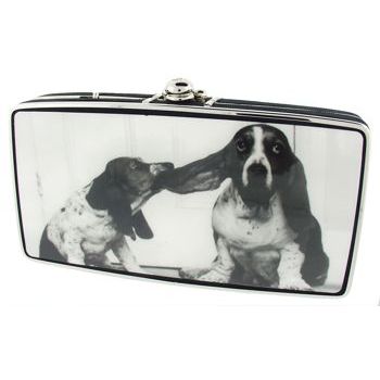 Karen Marie - Boutique Bags - Hound Dogs Rectangular Box Handbag